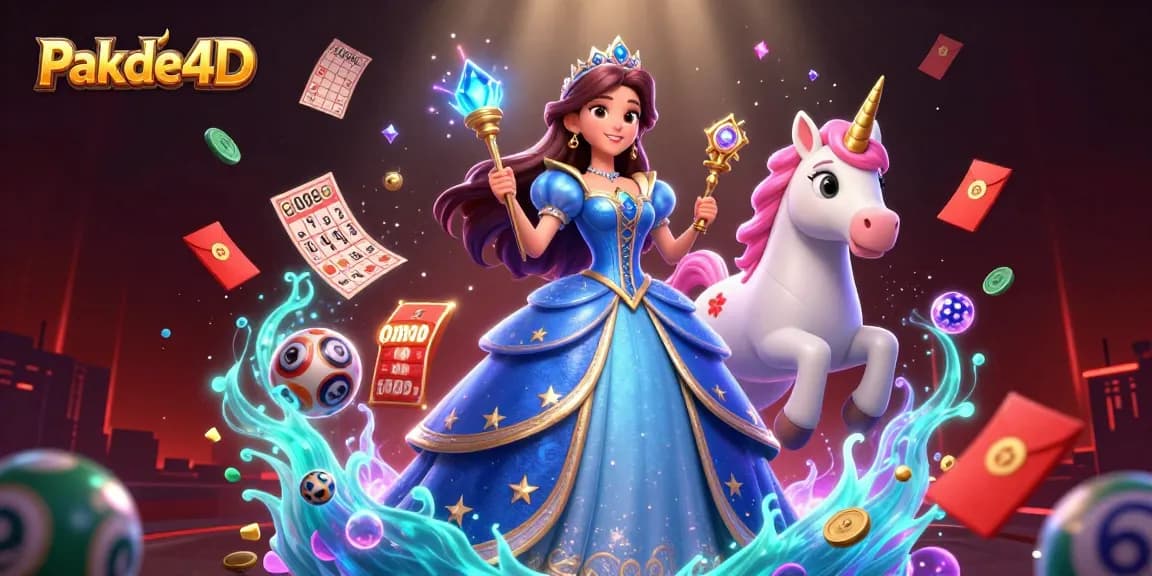 Win exciting prizes with Pakde4D through dynamic lottery games and captivating visuals illustrated in 3D.