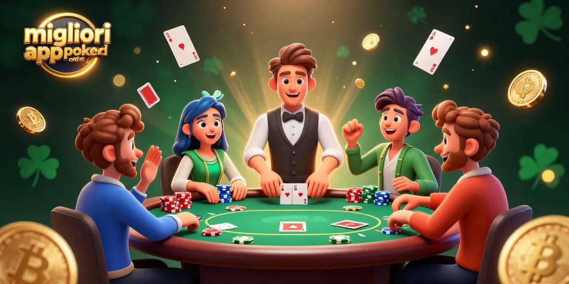 Gioca con le migliori app poker Android per vincere emozionanti tornei di poker.