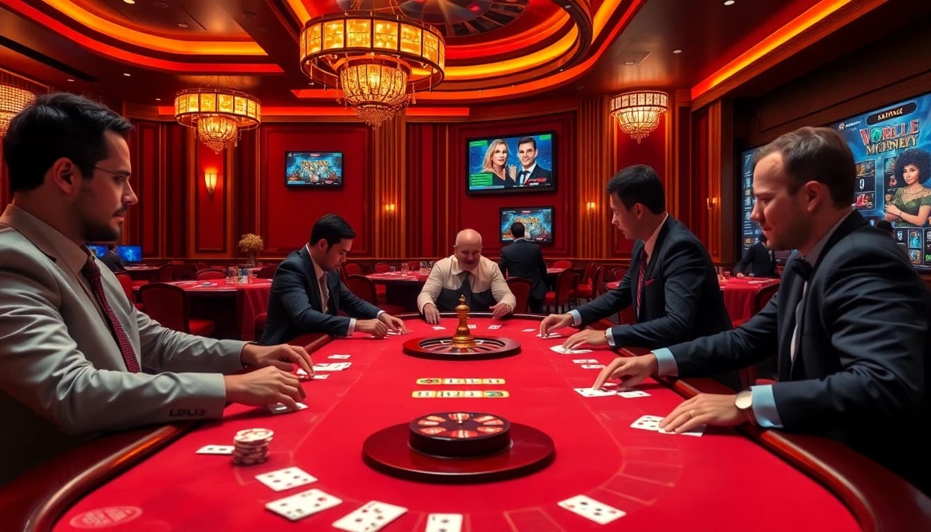 Vivez l'excitation du casino en ligne 2026 avec une action de poker dynamique et des jeux en ligne.