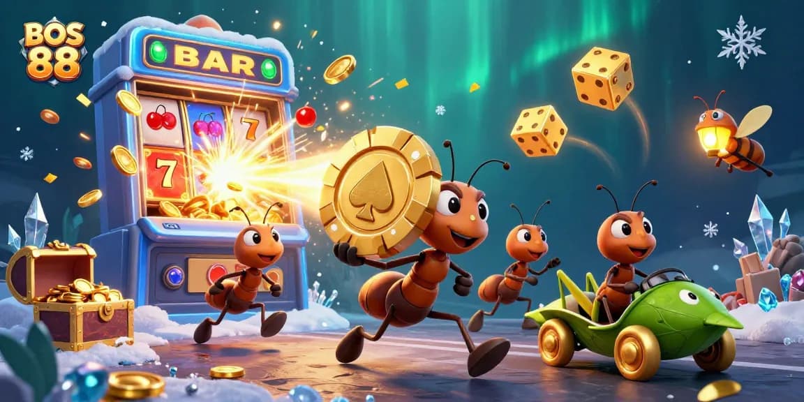 BOS 88 menampilkan tim anton yang mencuri chip poker emas dalam platform slot online yang seru.