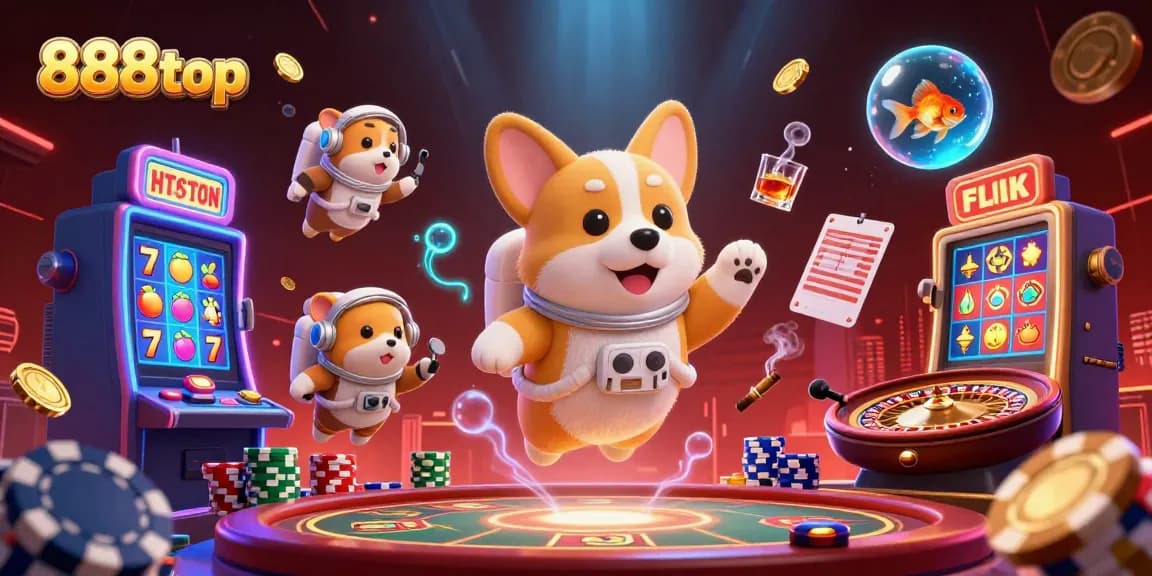 Experience the dynamic casino adventure of 888top with 3D characters and games galore.