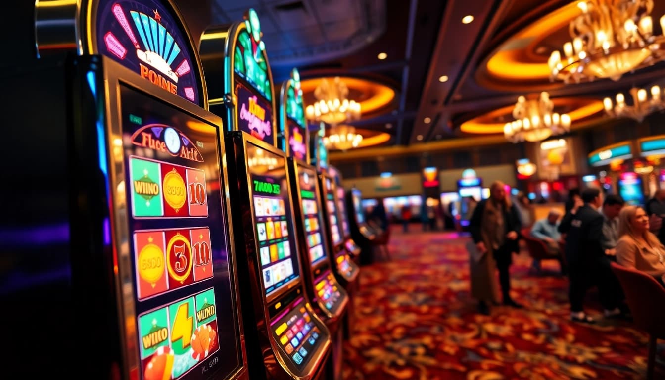 Erleben Sie neue casino bonus ohne einzahlung in einem aufregenden Casino mit bunten Slots.