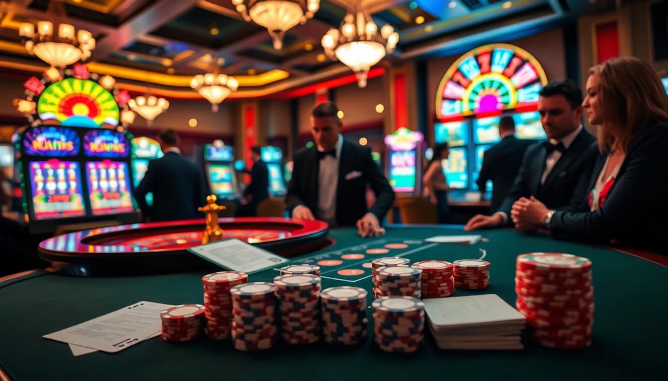 Découvrez l'excitation de casino en ligne 2026 avec des tables vibrantes et un gameplay palpitant.