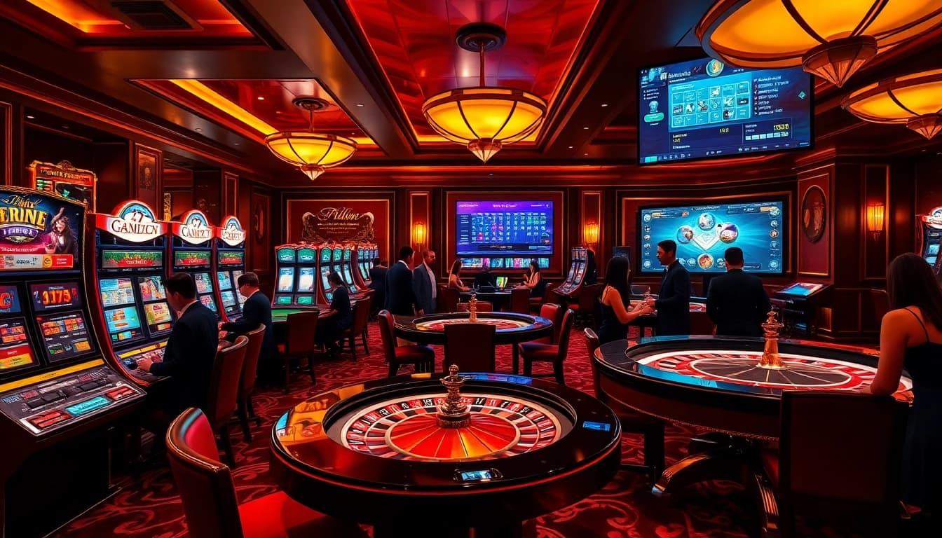 Experience the vibrant atmosphere of high-stakes betting at GO8 after đăng ký go8, complete with luxurious games and engaging camaraderie.