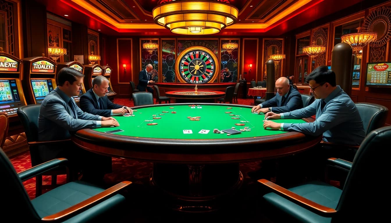 Vivez l'excitation du casino en ligne 2026 avec des paramètres de jeu de poker avancés et des paris dynamiques.