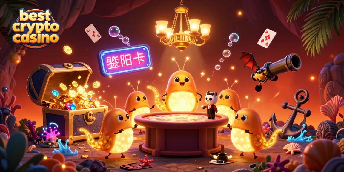Gioca nei migliori crypto casino con luci brillanti e una varietà di giochi immersivi.