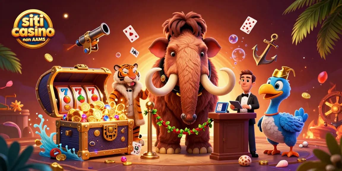 Scopri i migliori siti casino non AAMS con ricchi bonus e giochi d'azzardo emozionanti.