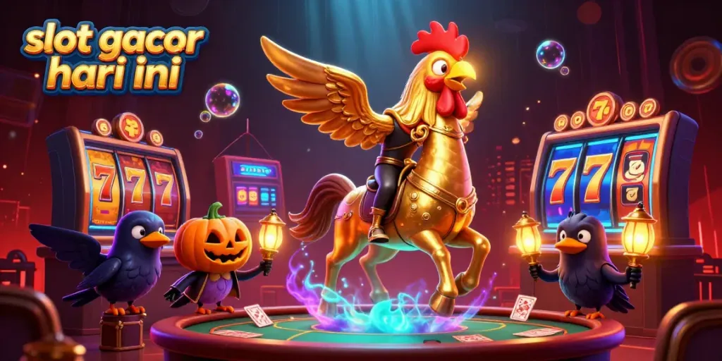 Slot gacor hari ini menampilkan permainan slot yang memikat dengan desain menarik.