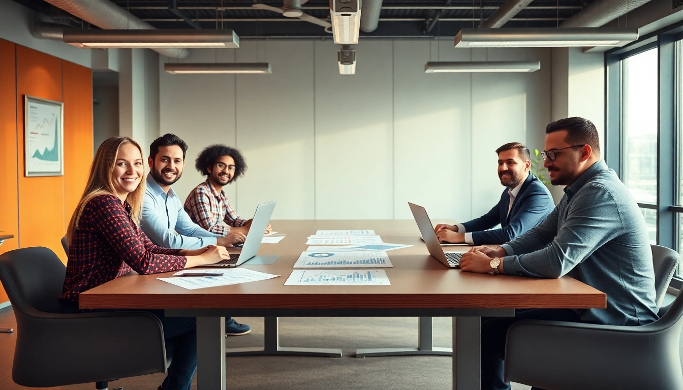 Analyzing competitor pricing strategies in a collaborative office environment with diverse professionals.