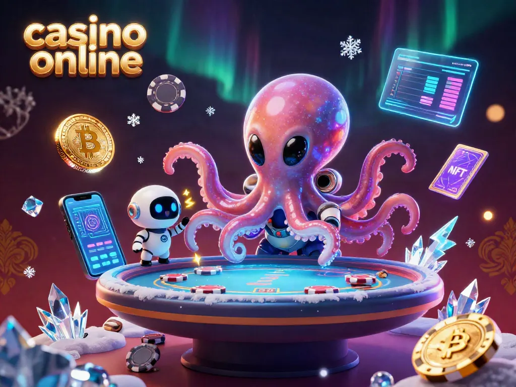 Juega en casinos online mientras disfrutas de una escena futurista con personajes y elementos únicos.