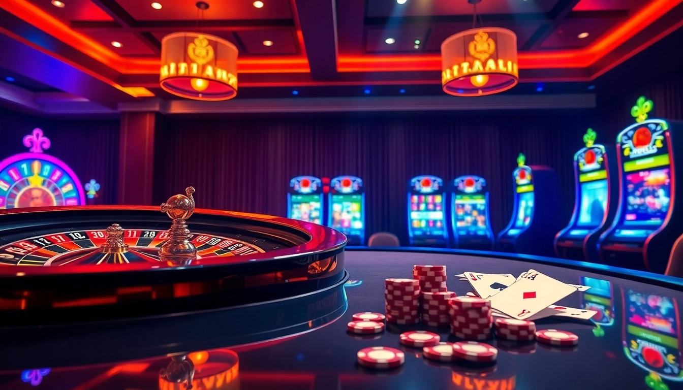 Découvrez l'excitation du casino en ligne 2026 avec des machines à sous vibrantes et un gameplay engageant.