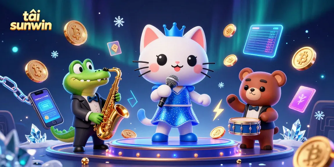 Win exciting prizes while playing at tải sunwin with fun characters in a vibrant casino scene.