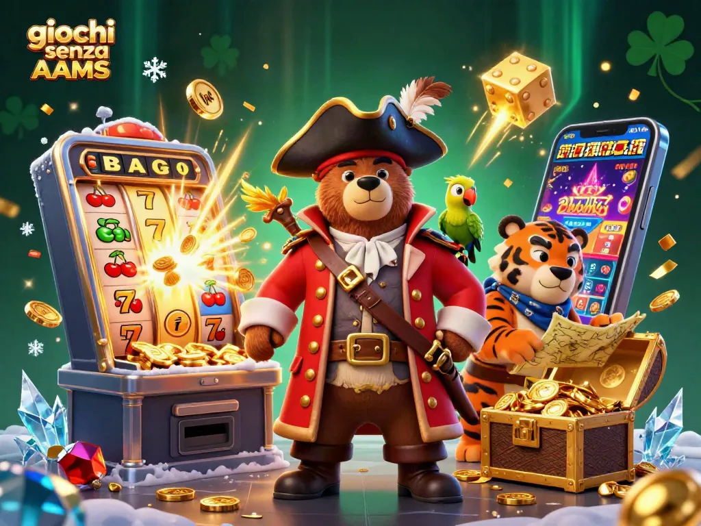 Gioca nei migliori giochi senza AAMS e scopri slot emozionanti con bonus incredibili.