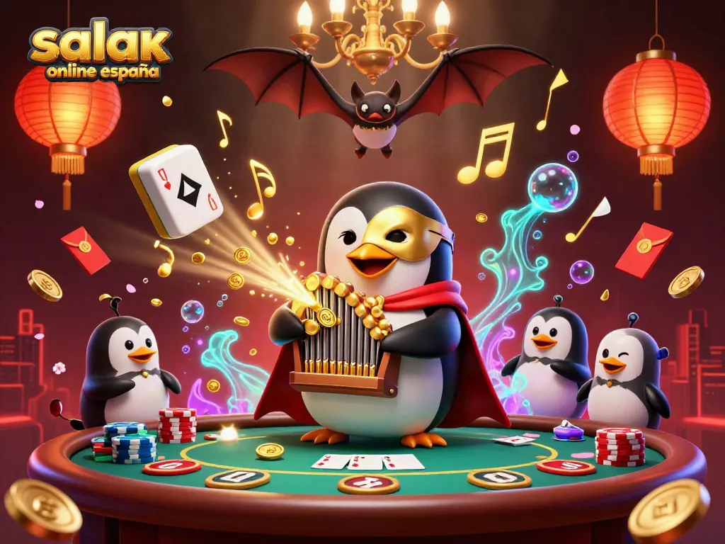 Disfruta de las mejores salas de poker online en España en una ilustración vibrante y dinámica de poker.