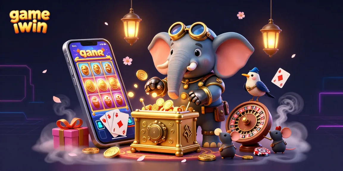 Engage in the game iwin with a vibrant 3D steampunk slot adventure filled with excitement and dynamic elements.