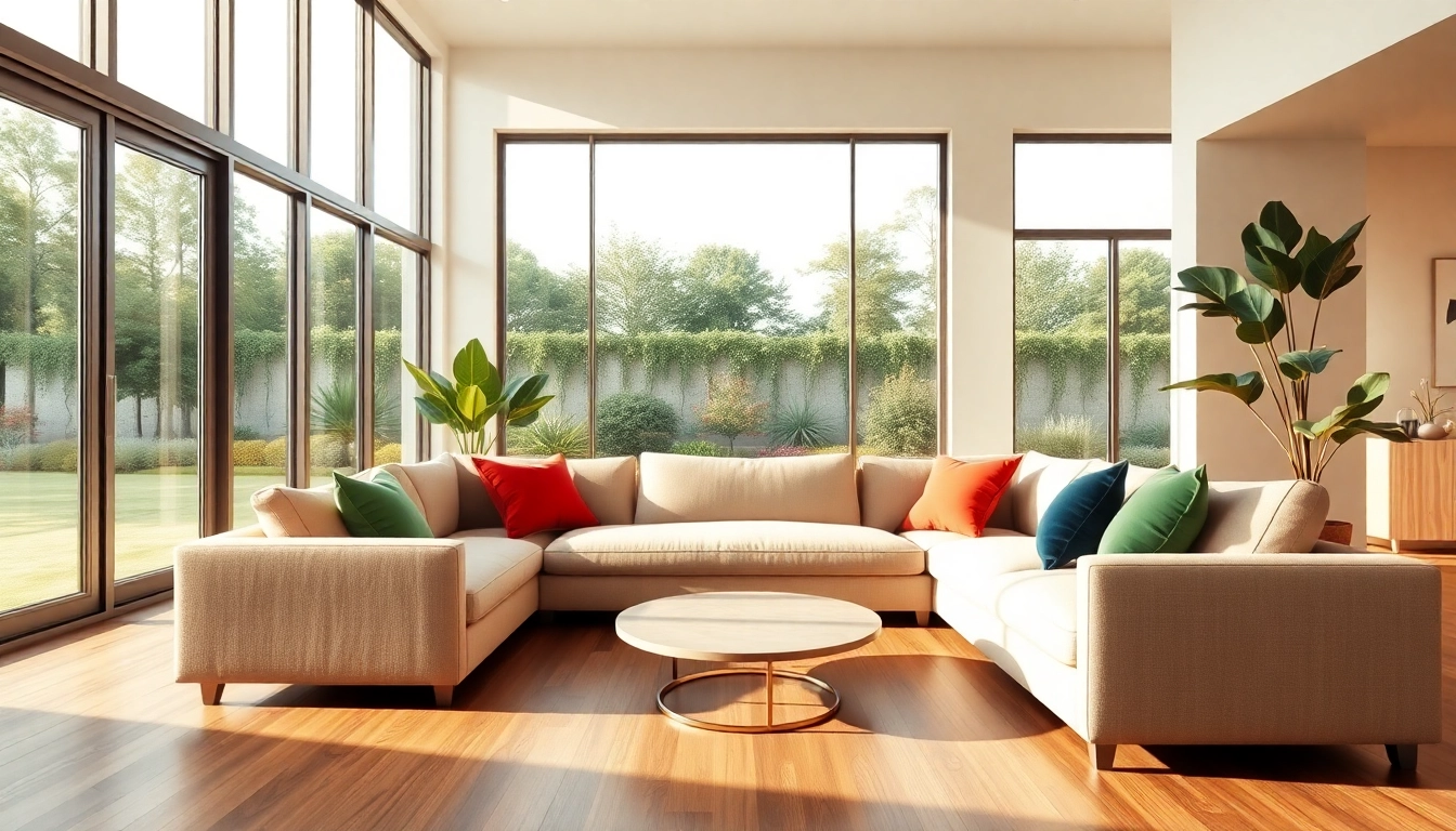 Experience the essence of Seamless Living in a cozy and modern home setting with vibrant decor.