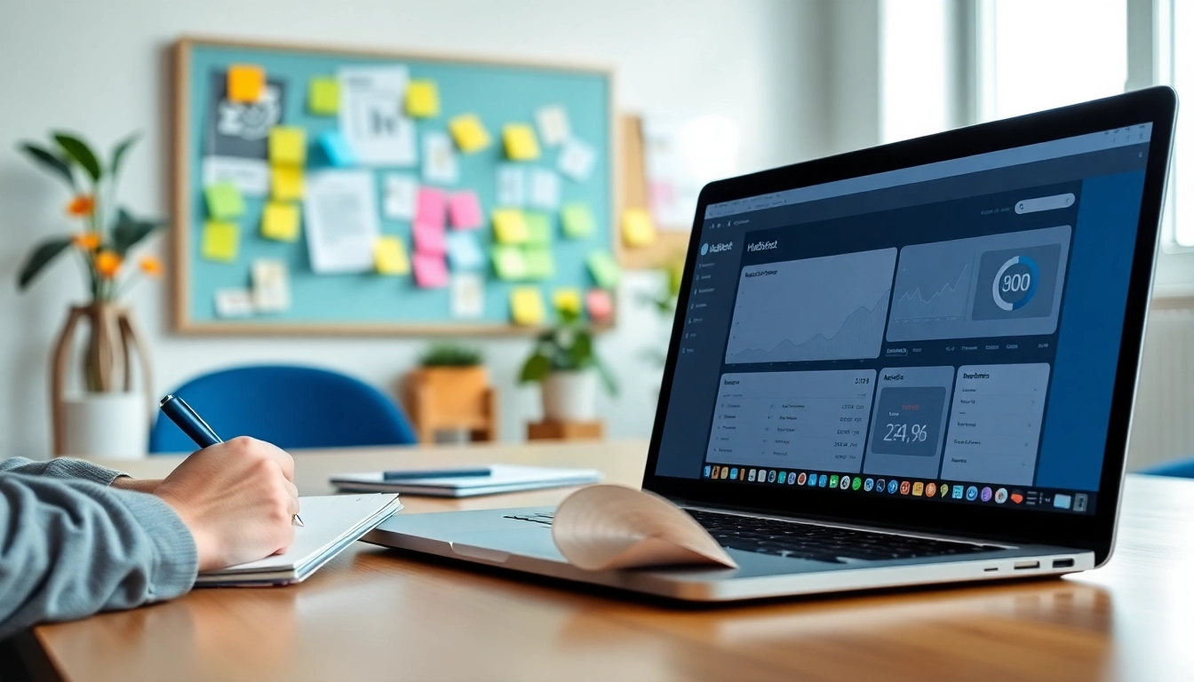 Enhance your marketing strategy with hubspot free tools displayed on a vibrant digital workspace.