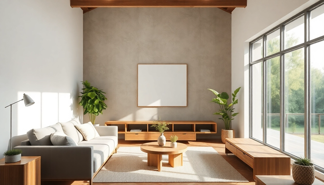 Bekijk duurzame kwaliteit meubels in een moderne woonkamer met natuurlijke lichtinval.