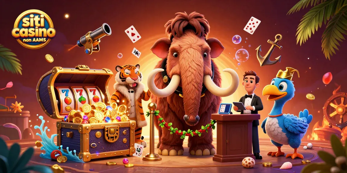Scopri i migliori siti casino non AAMS con ricchi bonus e giochi d'azzardo emozionanti.