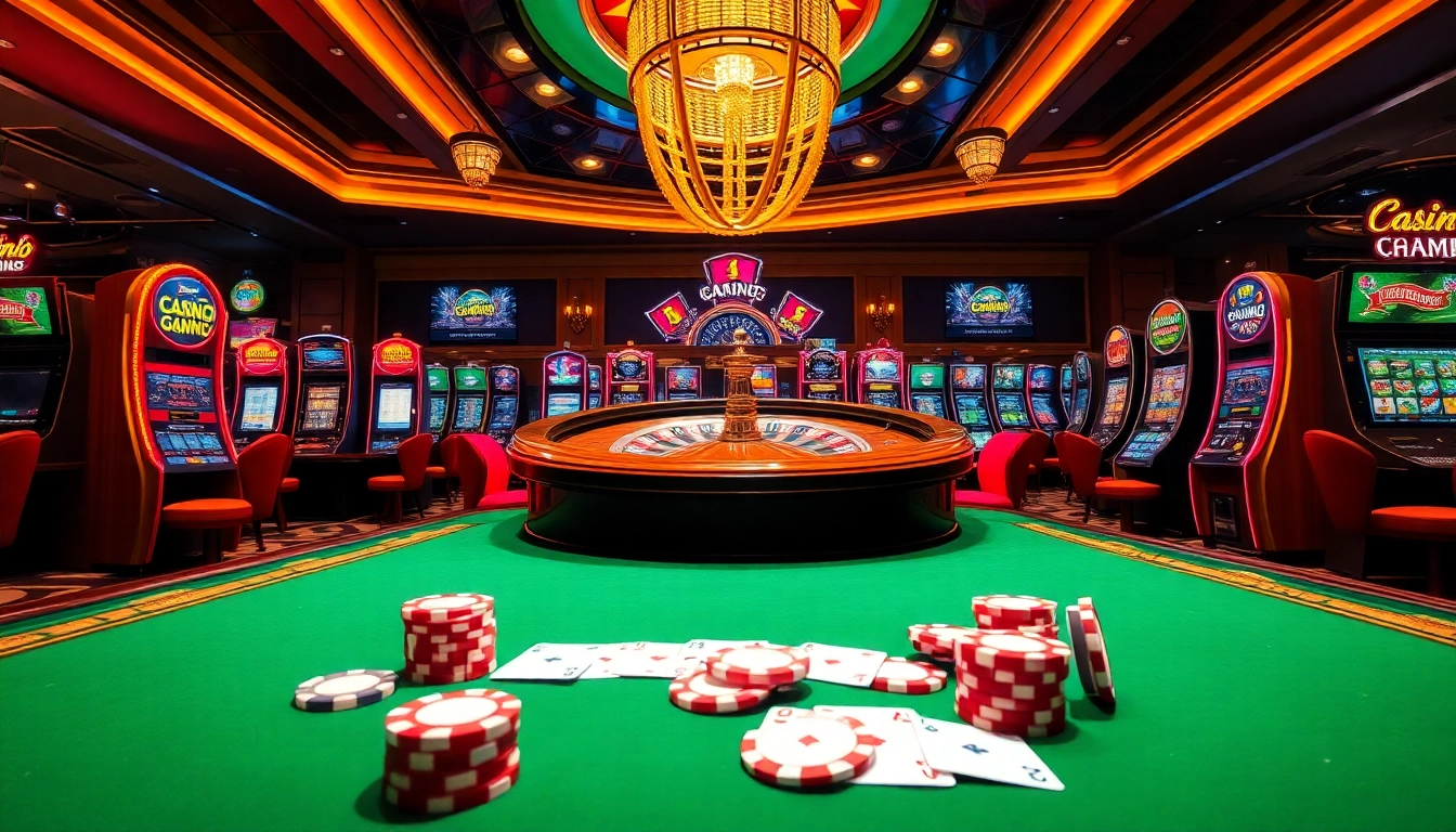 Découvrez l'excitation du casino en ligne 2026 avec des machines à sous vibrantes et des jeux de poker.