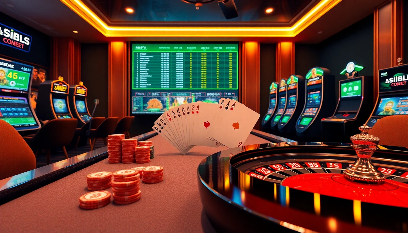 Engage with เว็บตรง soibet at a luxurious online casino featuring roulette, poker, and slot machines.