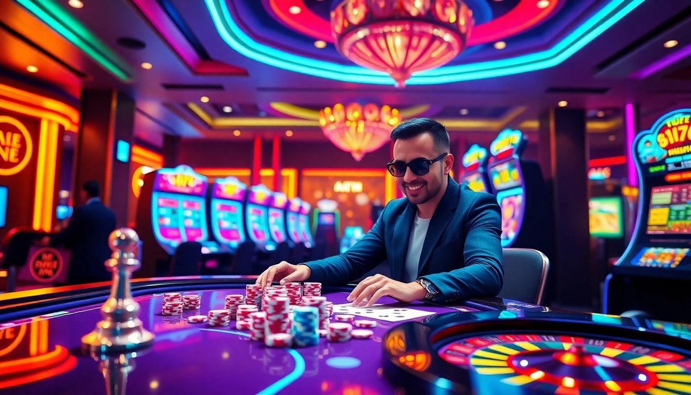 Découvrez les frissons du casino en ligne 2026 avec des fonctionnalités de jeu dynamiques et une atmosphère luxueuse.