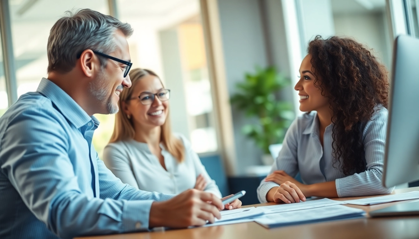 Secure your future with life insurance through expert consultation in a professional setting.