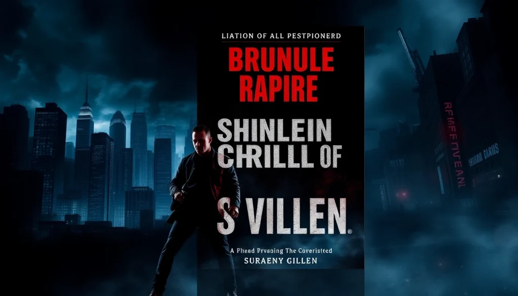 Engaging book cover design featuring themes similar to Jack Reacher series for thrill-seeking readers.
