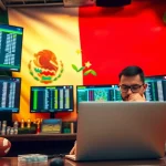 Explore the best sportsbooks in Mexico with a professional bettor analyzing sports betting odds.
