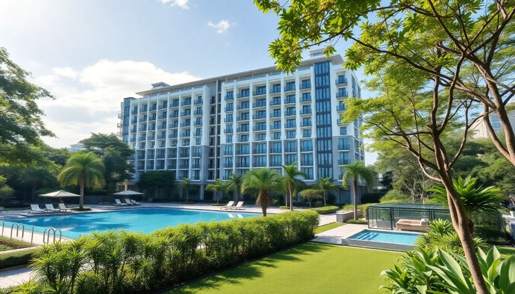 Discover the vibrant Tampines EC, showcasing luxury living in a lush neighborhood.