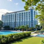Discover the vibrant Tampines EC, showcasing luxury living in a lush neighborhood.