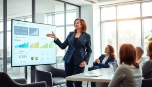 카드현금화에 대한 전략을 설명하는 금융 전문가의 모습입니다.