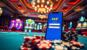 Effortlessly access bk8 login on your devices for a premium gambling experience.