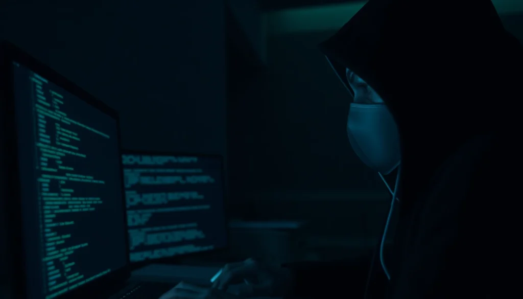 Engaging view of a user exploring the hidden wiki 2025 on the Tor browser, symbolizing the dark web's mysteries.