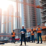 New York Commercial General Contractor leading dynamic construction projects with team collaboration.