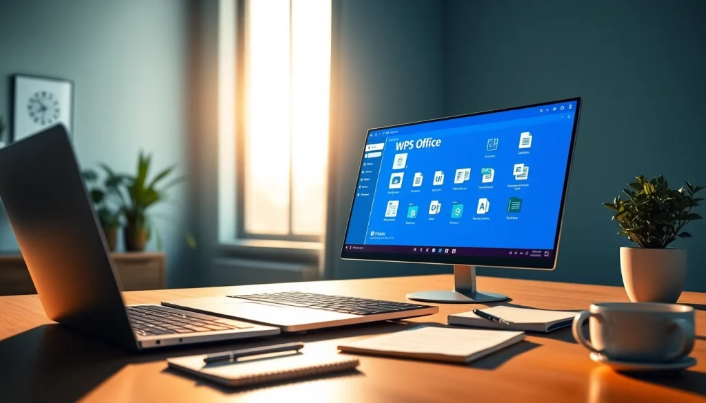 WPS Office 展现在现代工作区，促进生产力与创新。