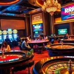 Experience the excitement at RR88 Casino with vibrant tables and thrilling games.