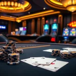 Experience thrilling wins at https://xx88.nl/ with an exciting casino scene featuring poker and slot machines.