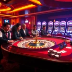 Players engage in thrilling bets at U88 casino table, showcasing a lively gaming atmosphere.