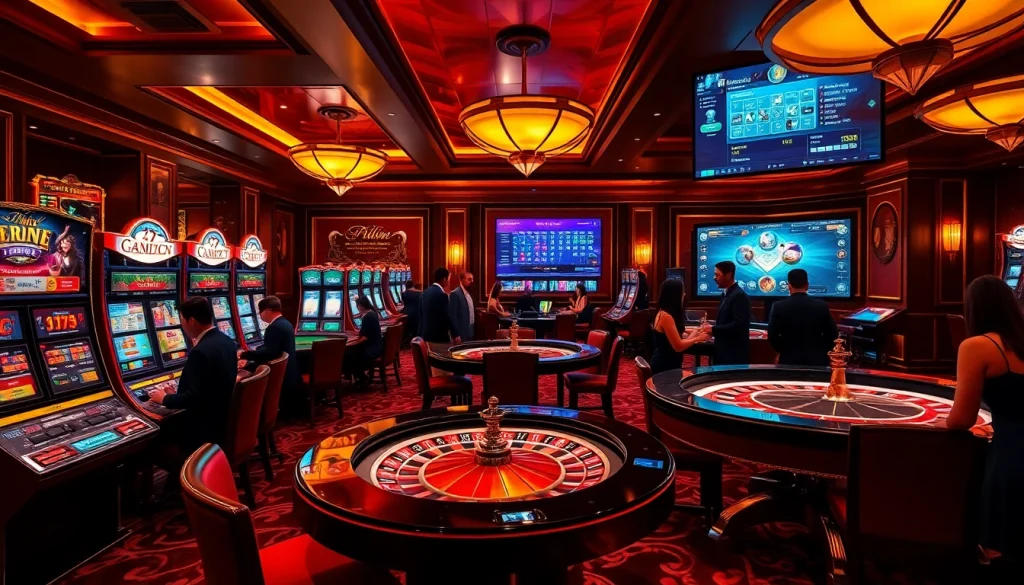 Experience the vibrant atmosphere of high-stakes betting at GO8 after đăng ký go8, complete with luxurious games and engaging camaraderie.