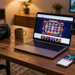 Rasakan sensasi perjudian online dengan link gacor di pengaturan meja kerja yang stylish.
