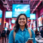 インスタ フォロワー購入 安いのために増やす方法を示すインフルエンサーの画像