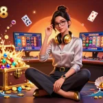 Experience thrilling gameplay at rokok88 with vibrant slots and casino settings, perfect for gaming enthusiasts.