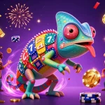 Joacă păcănele gratis cu un cazinou aducător de noroc, oferind simboluri fabuloase în jurul său.